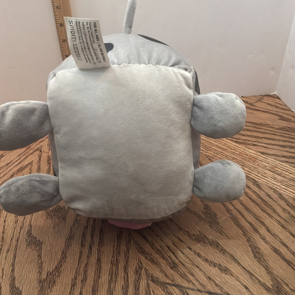 Kohls‎ Cares Dada Plush Stuffed Animal Toy Gray Cow Black Dots Jimmy Fallon - Picture 6 of 7